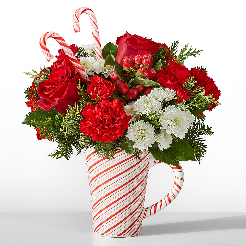 Peppermint Swirl Mug – Flowerland, Athol MA