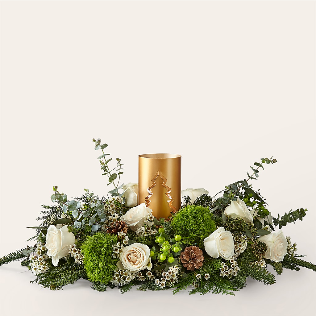 Chestnuts Roasting Centerpiece – Flowerland, Athol MA
