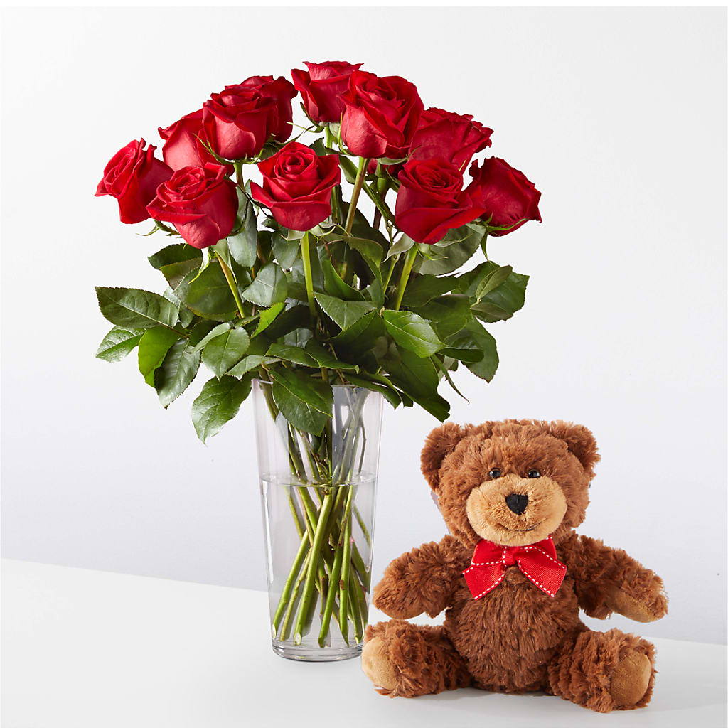 Romantic Long Stem Red Rose Bouquet Bundles – Flowerland, Athol MA