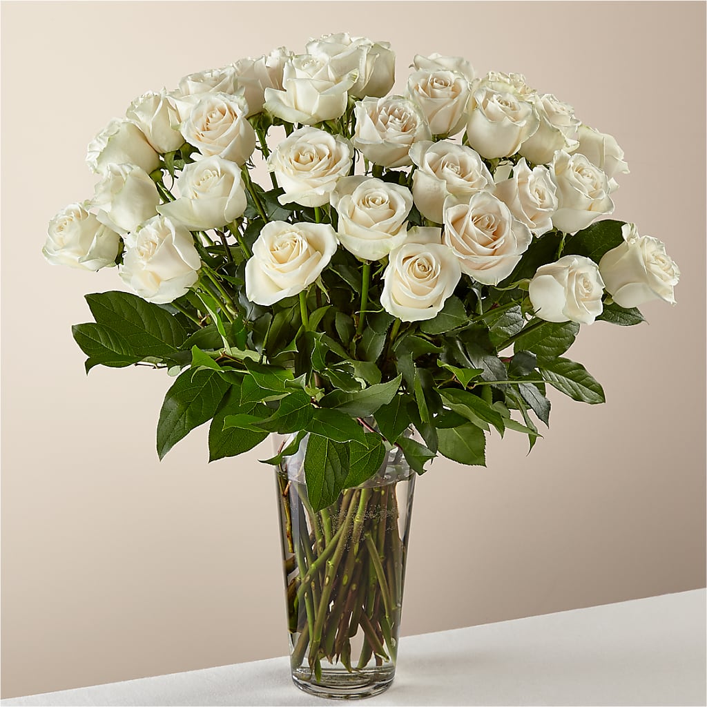 Long Stem White Rose Bouquet – Flowerland, Athol MA