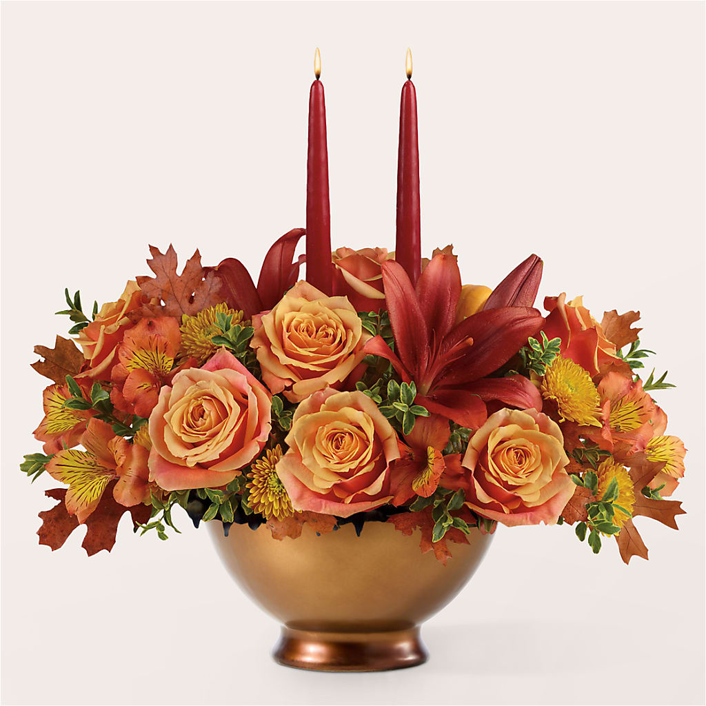 Harvest Table Centerpiece – Flowerland, Athol MA