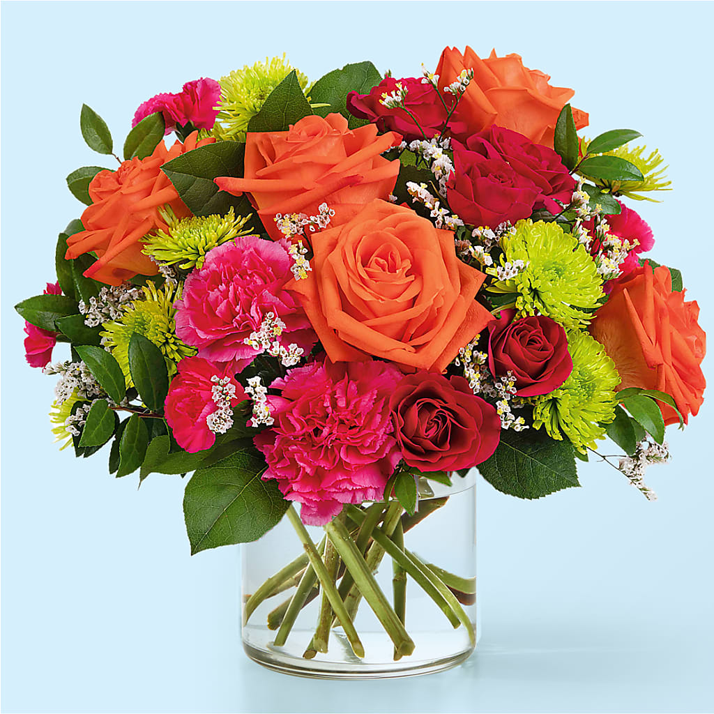 Colorful Carnival Bouquet – Flowerland, Athol MA