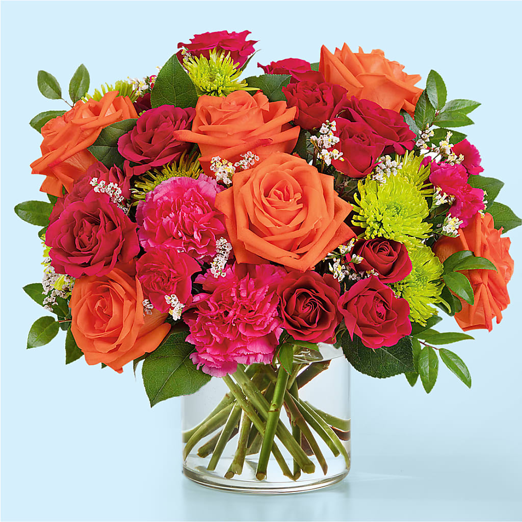 Colorful Carnival Bouquet – Flowerland, Athol MA