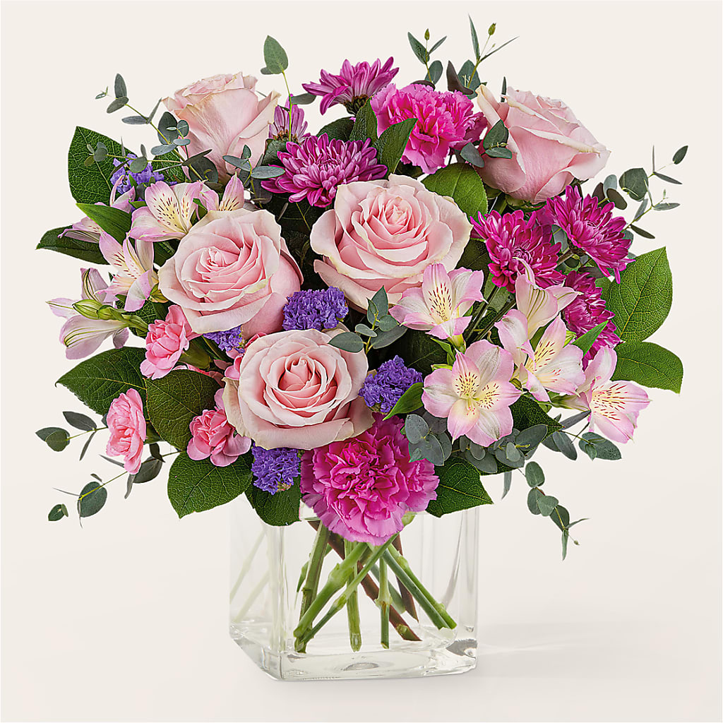 Rosy Radiance Bouquet – Flowerland, Athol MA