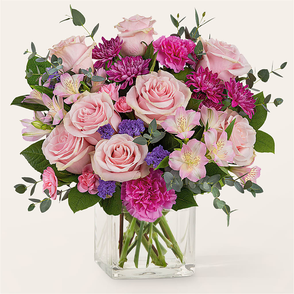 Rosy Radiance Bouquet – Flowerland, Athol MA