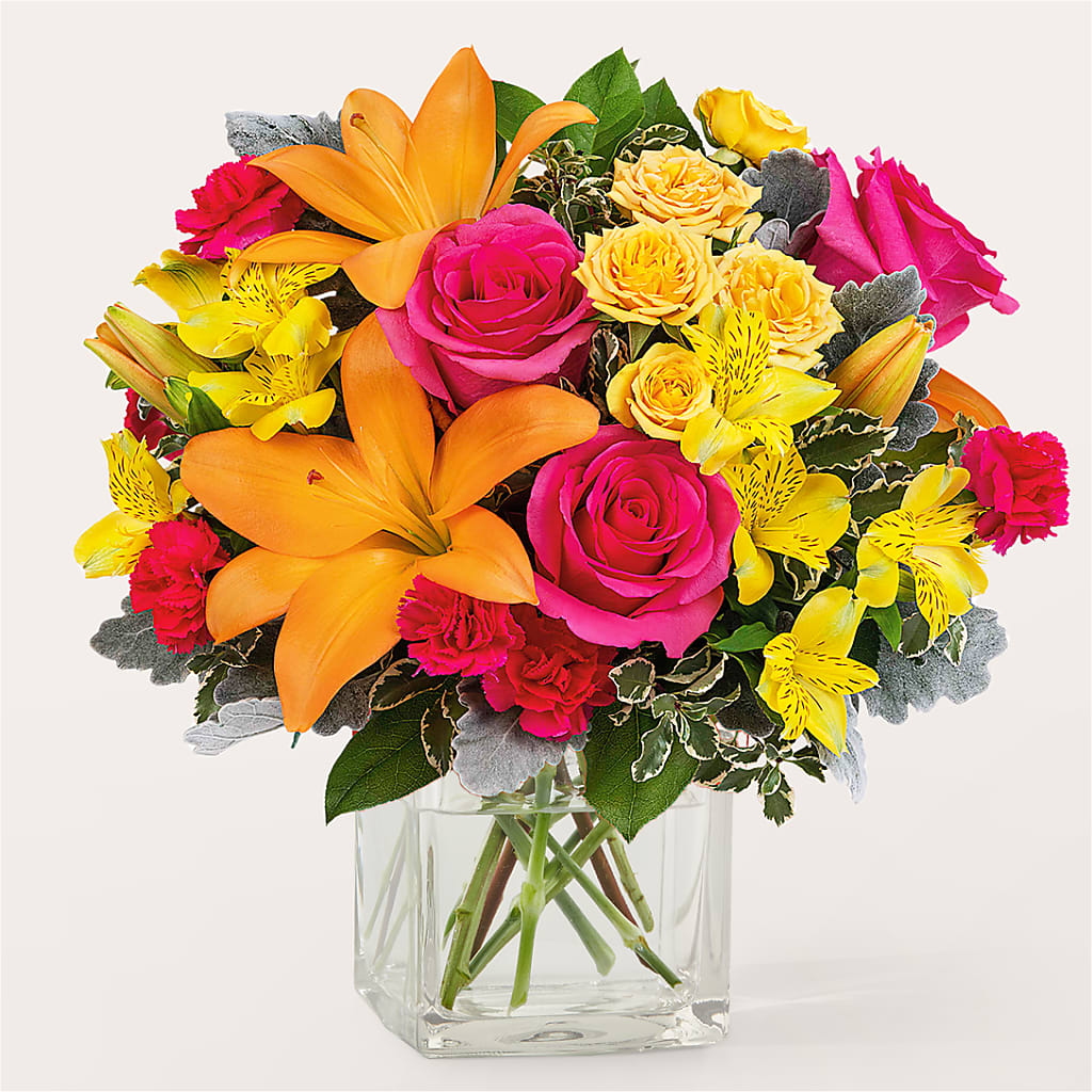 To the Tropics Bouquet – Flowerland, Athol MA