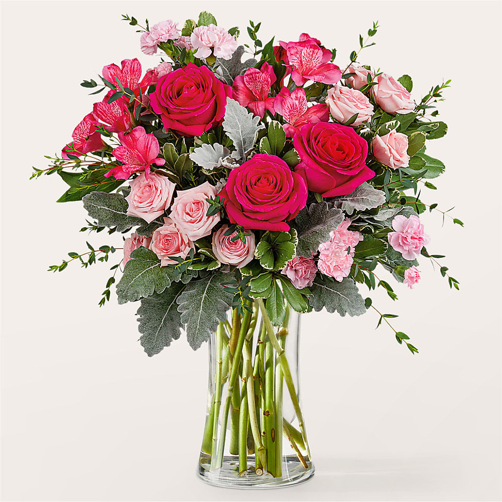Tickled Pink Bouquet – Flowerland, Athol MA