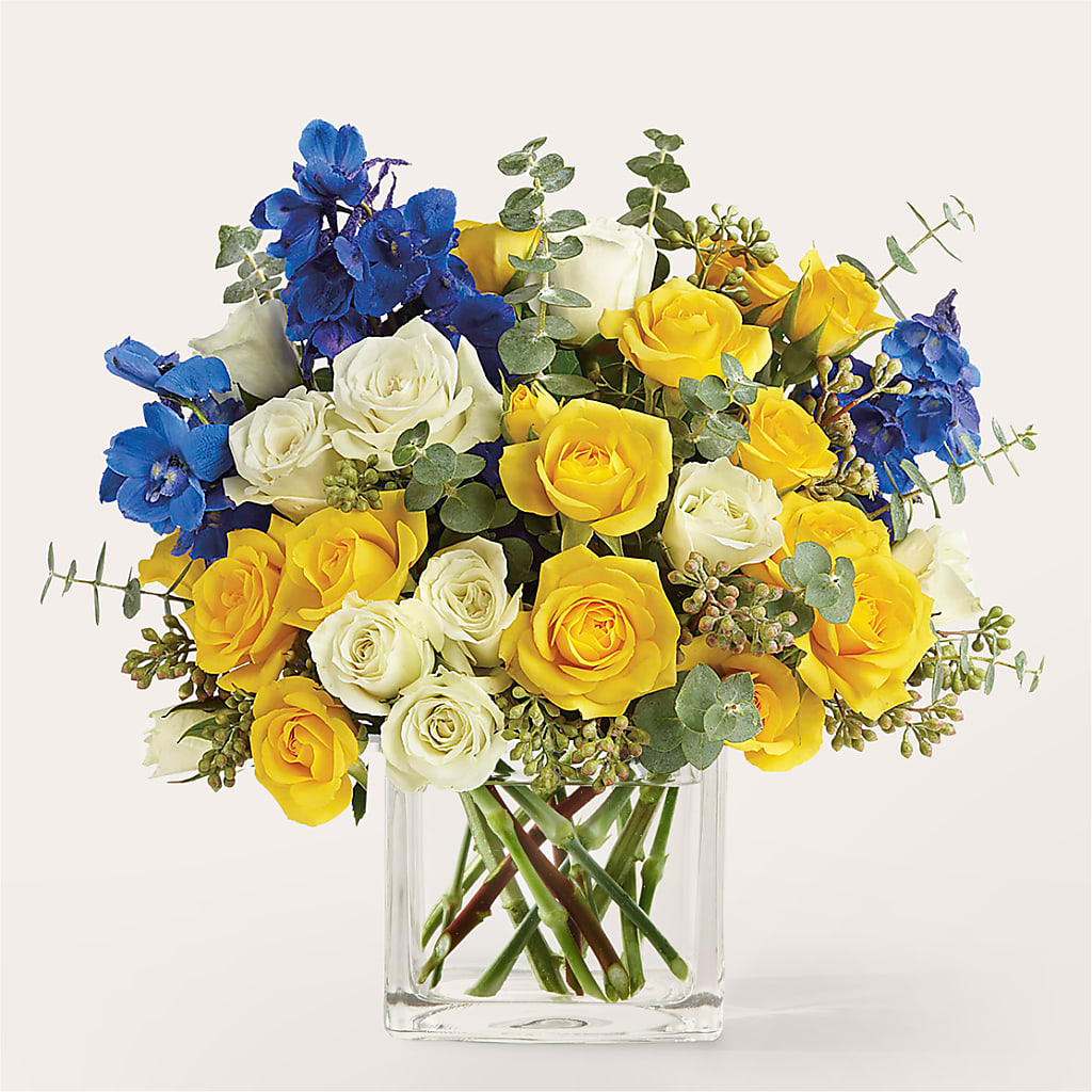 Sparkling Citrine Bouquet – Flowerland, Athol MA