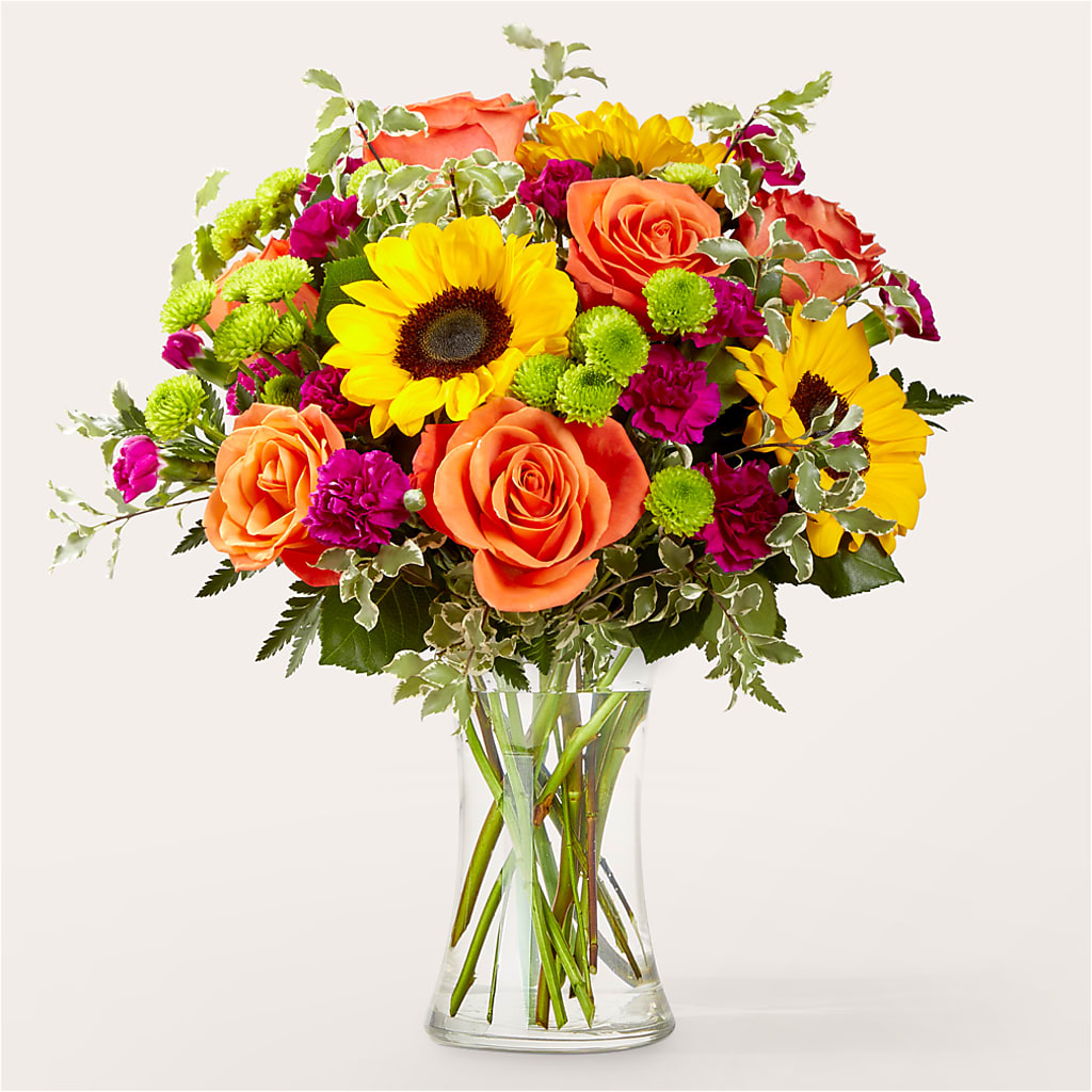 Warmth & Light Bouquet – Flowerland, Athol MA