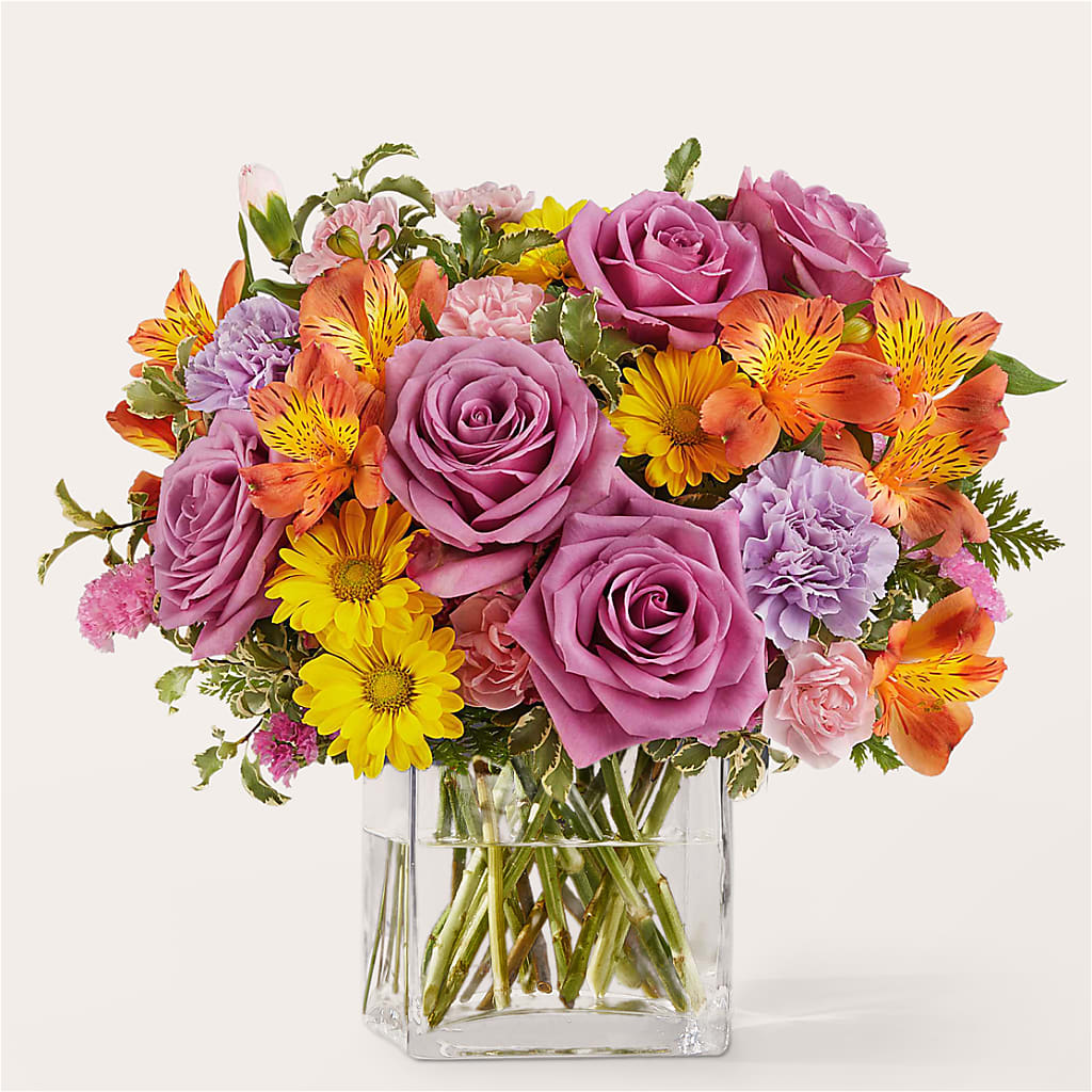 Shades of Happiness Bouquet – Flowerland, Athol MA