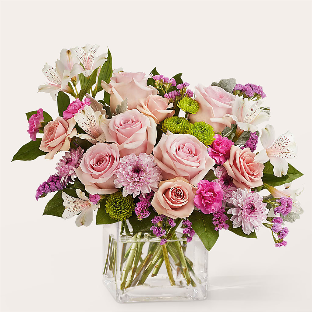 Pink Suede Bouquet – Flowerland, Athol MA