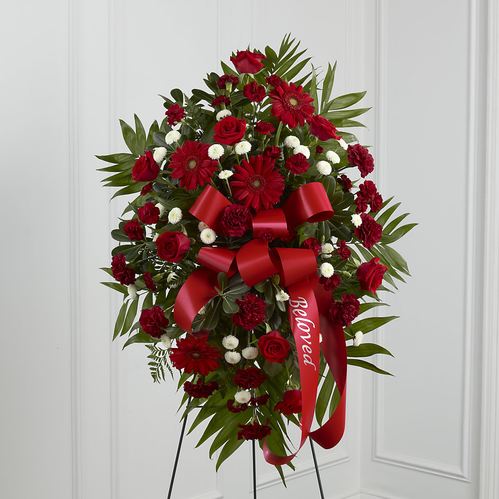 Treasured Memories Standing Spray – Flowerland, Athol MA