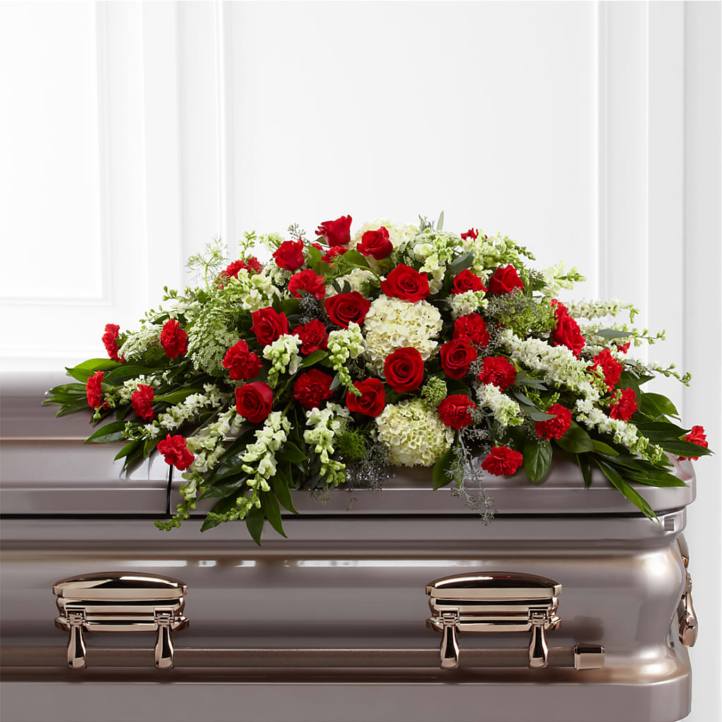 Sincerity Casket Spray – Flowerland, Athol MA