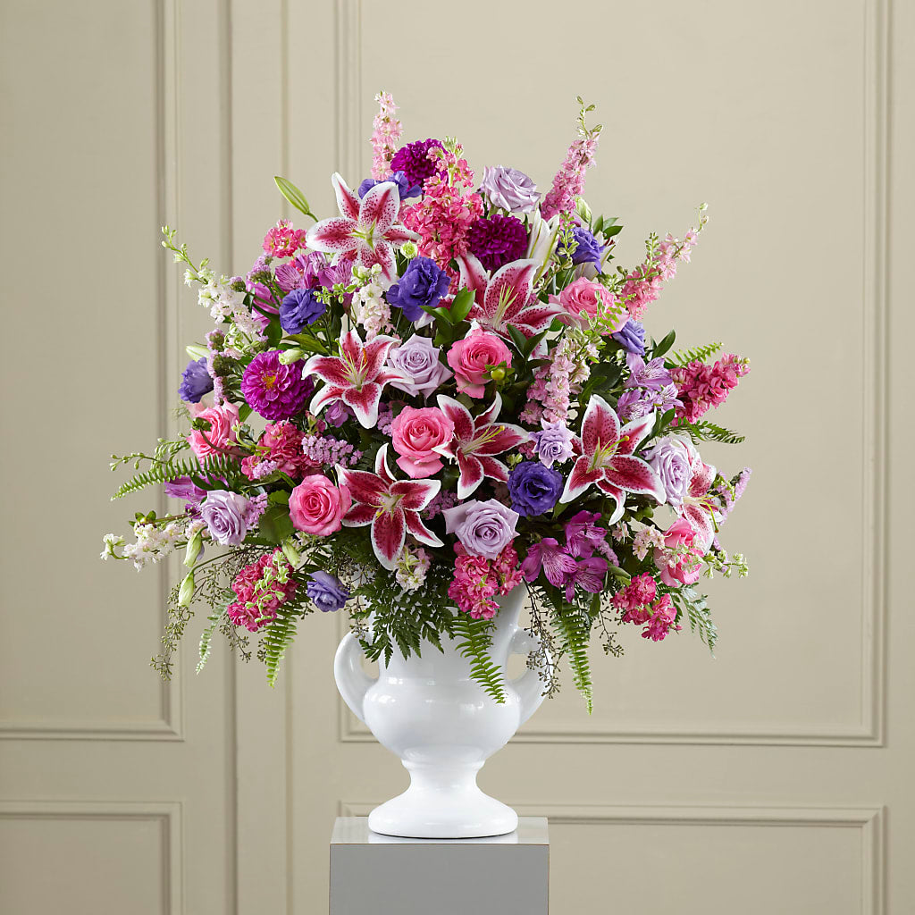 Peaceful Tribute Arrangement – Flowerland, Athol MA