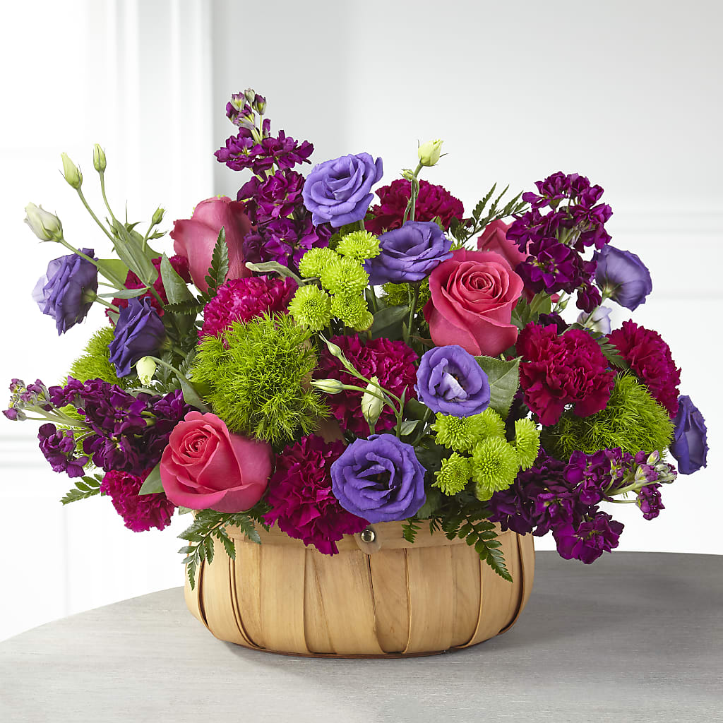 Serene Sanctuary Basket – Flowerland, Athol MA