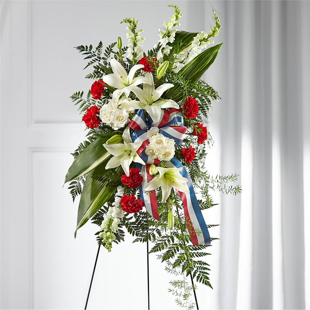 Stars of Life Standing Spray – Flowerland, Athol MA