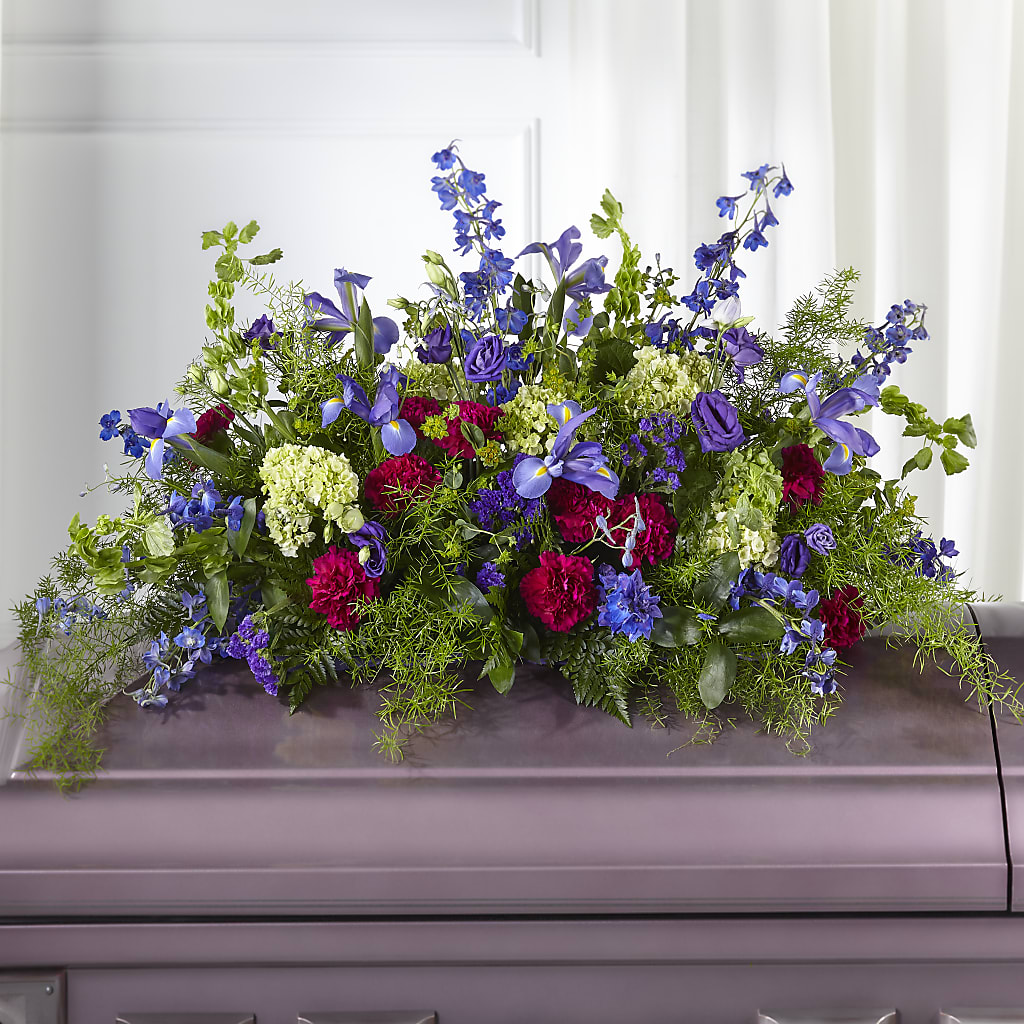 Always Treasured Casket Spray – Flowerland, Athol MA