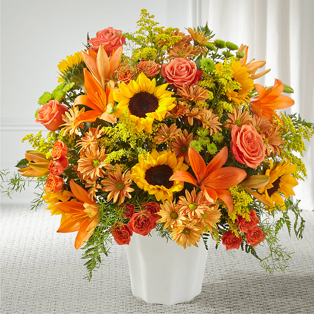 Harvest Thoughts Floor Basket – Flowerland, Athol MA