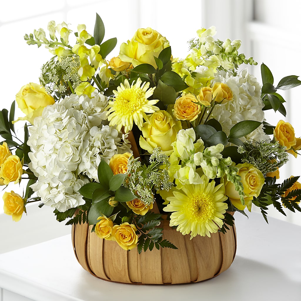 Rustic Remembrance Basket – Flowerland, Athol MA