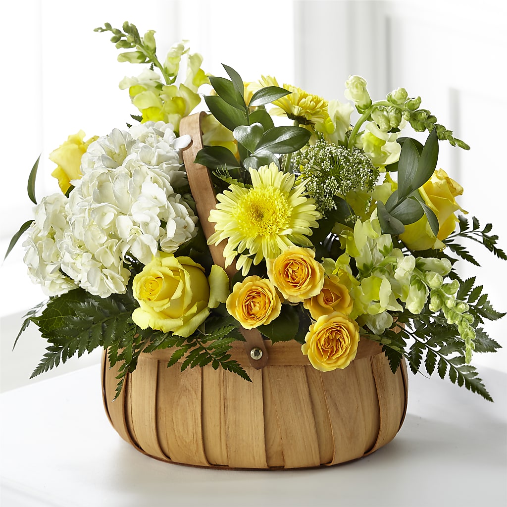 Rustic Remembrance Basket – Flowerland, Athol MA