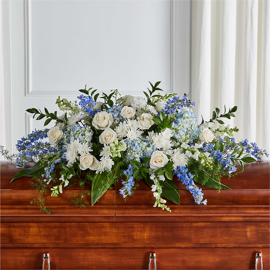 Timeless Essence Casket Spray – Flowerland, Athol MA