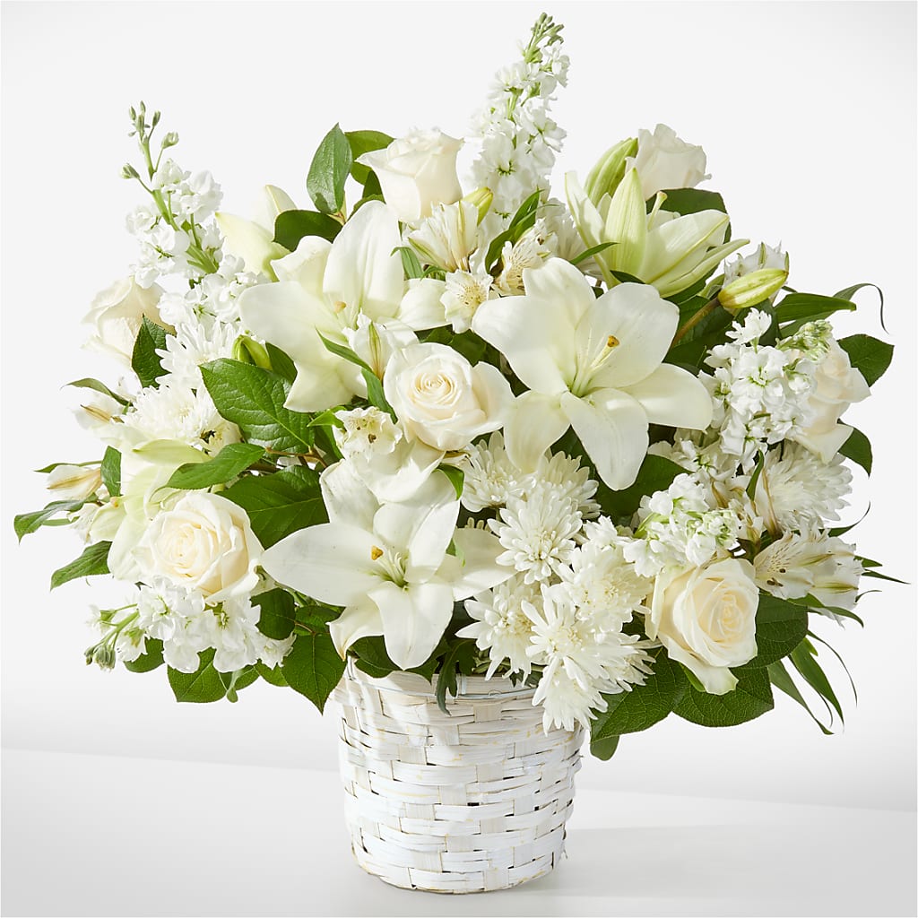 Peaceful Reflections Arrangement – Flowerland, Athol MA