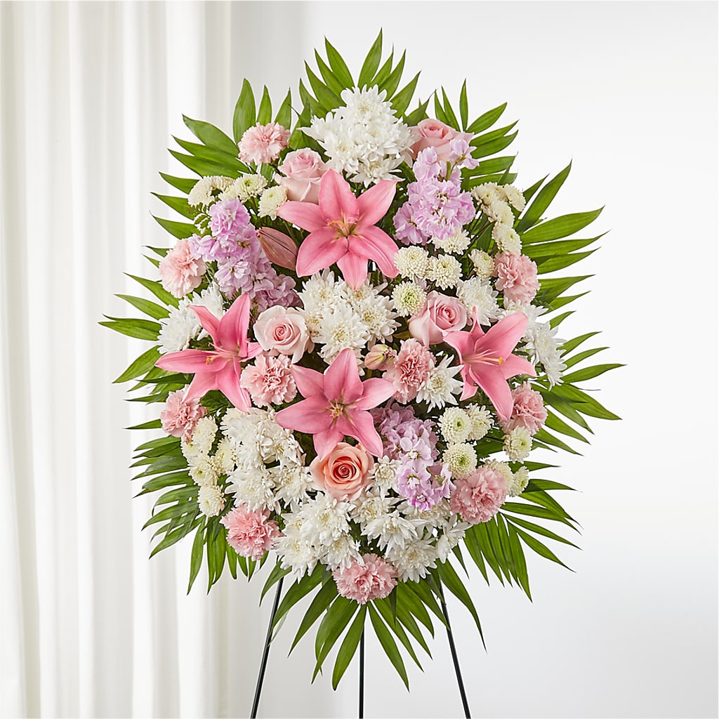 Offering Solace Standing Spray – Flowerland, Athol MA