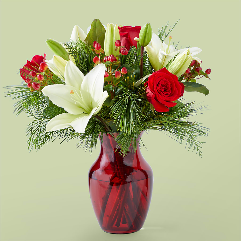 Evergreen Delight Bouquet – Flowerland, Athol MA