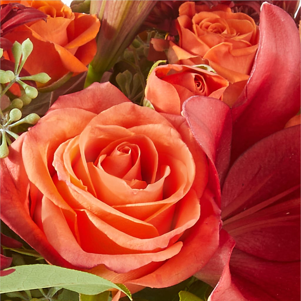 Crimson Leaves Bouquet – Flowerland, Athol MA