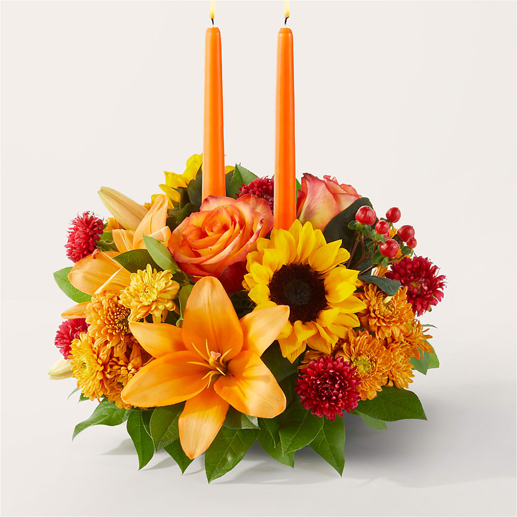 Grateful Centerpiece – Flowerland, Athol MA