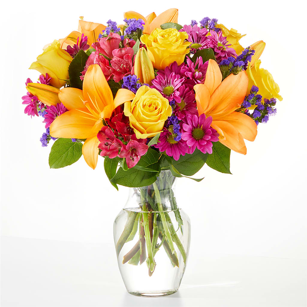 Colorful Visions Bouquet – Flowerland, Athol MA