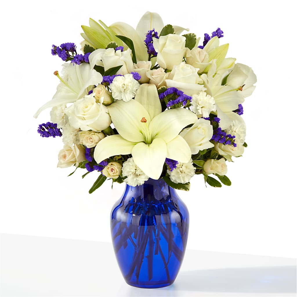 Sapphire Rush Bouquet – Flowerland, Athol MA