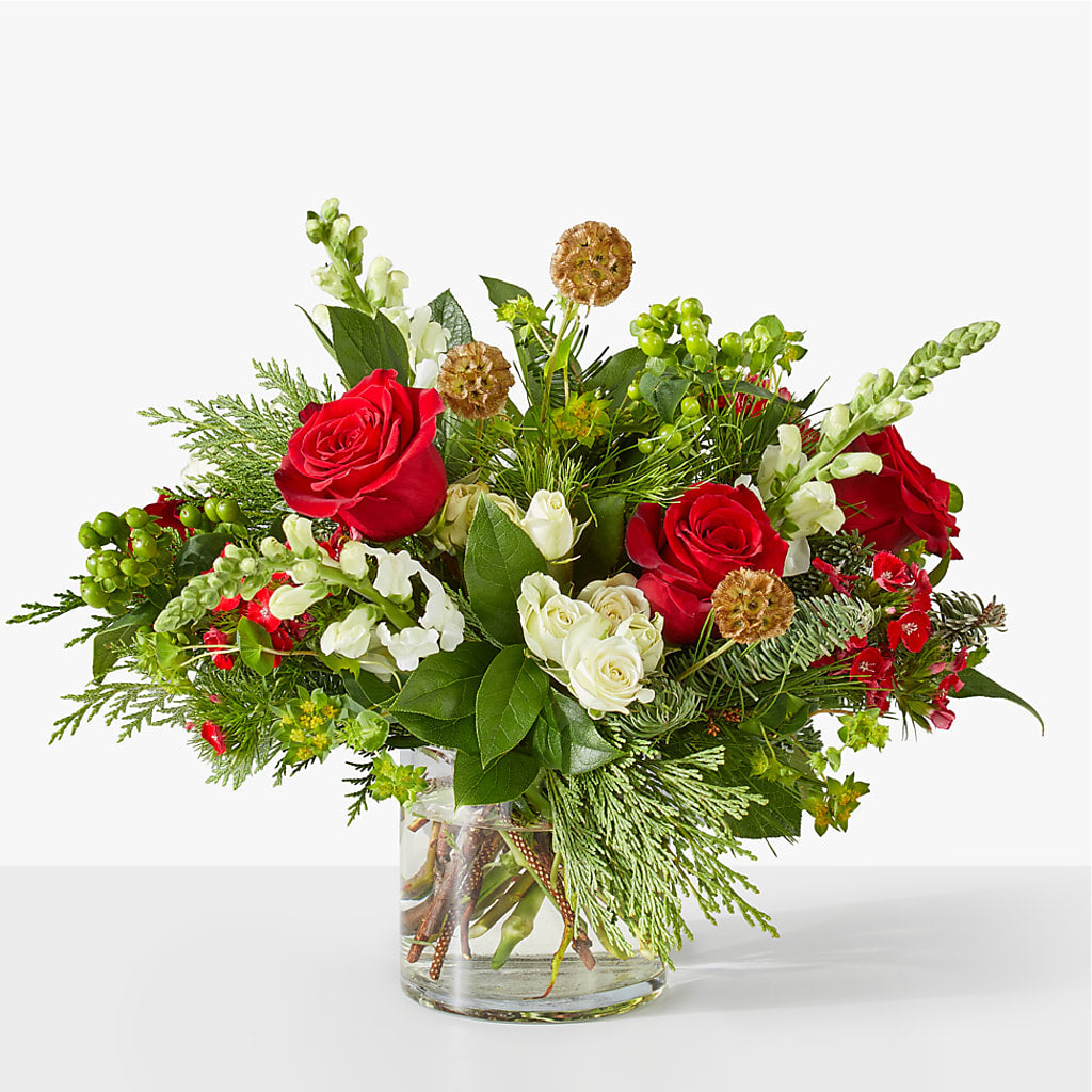 Deck the Halls Bouquet – Flowerland, Athol MA