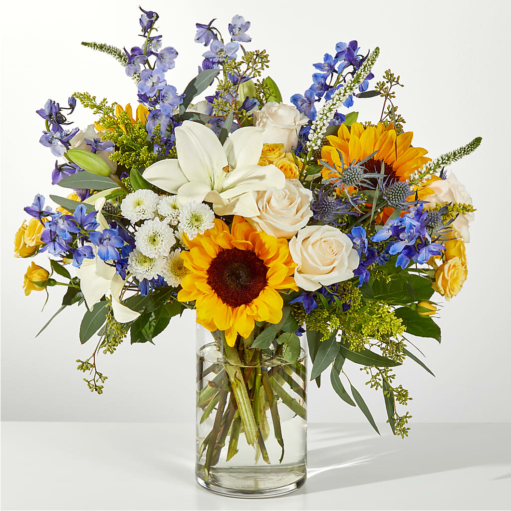 Wonderfully Sunny Bouquet – Flowerland, Athol MA