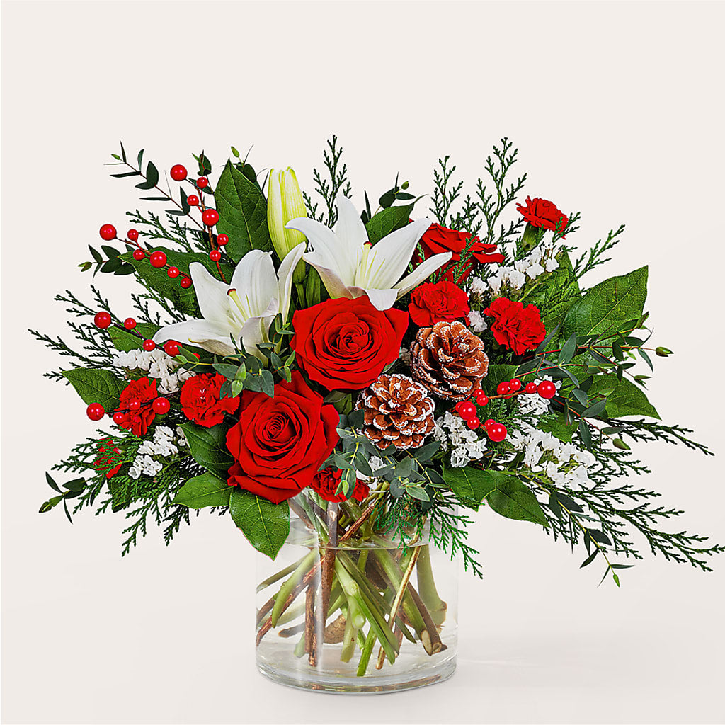 Best in Snow Bouquet – Flowerland, Athol MA