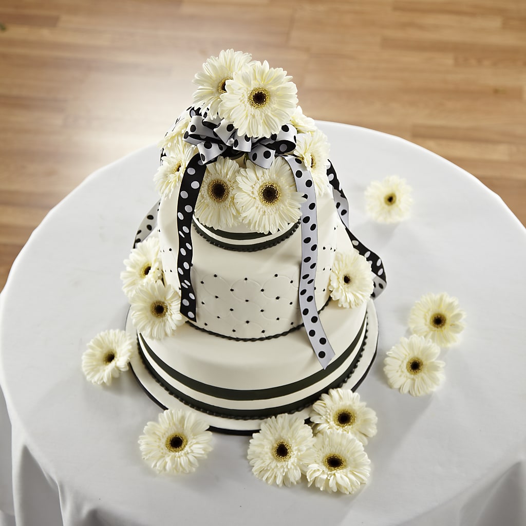 Simple Sophistication Cake Décor – Flowerland, Athol MA