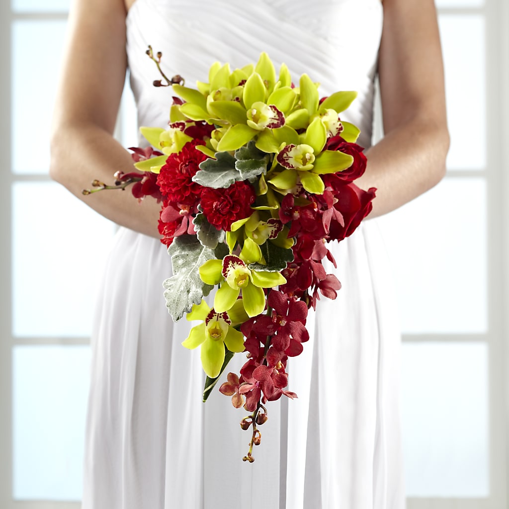 Elegant Orchid Bouquet – Flowerland, Athol MA