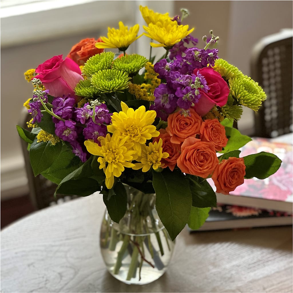 Bold & Bright – A Florist Original –  Flowerland, Athol MA