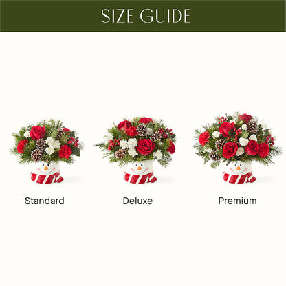 Jolly Snowman Bouquet –  Flowerland, Athol MA