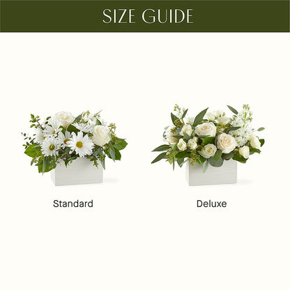 Fresh Linen Box Bouquet –  Flowerland, Athol MA