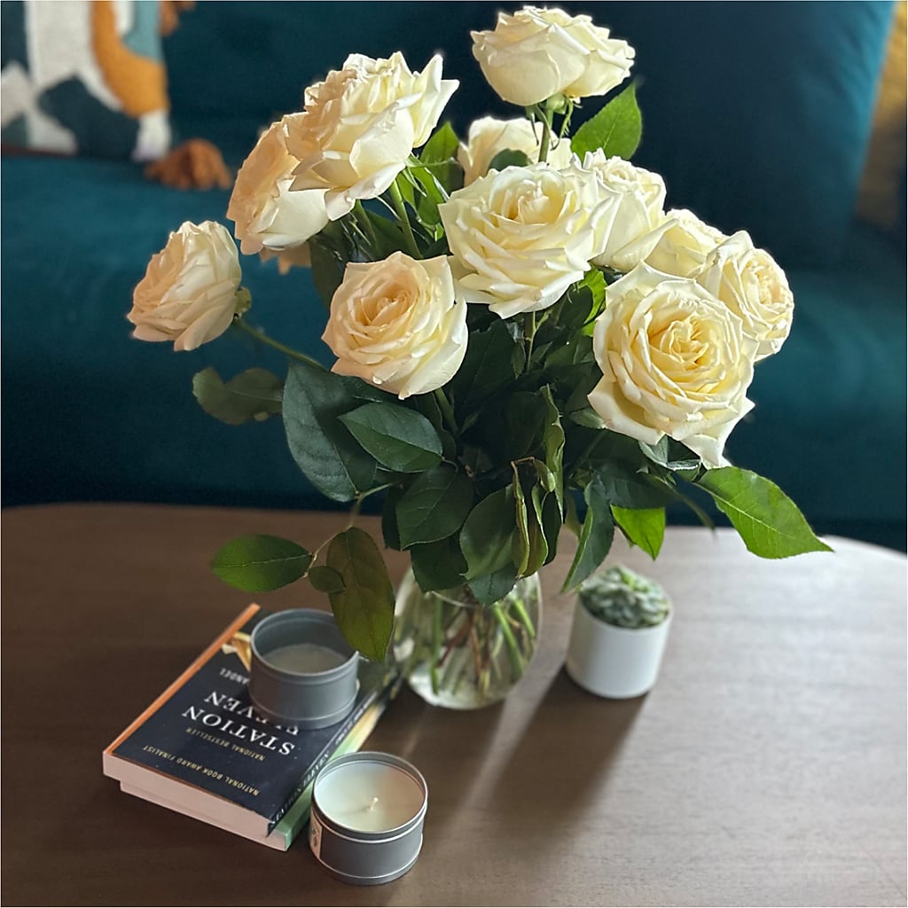 Long Stem Yellow Rose Bouquet –  Flowerland, Athol MA