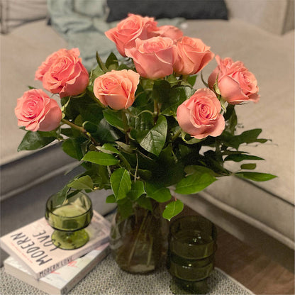 Long Stem Pink Rose Bouquet –  Flowerland, Athol MA