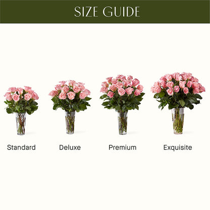 Long Stem Pink Rose Bouquet –  Flowerland, Athol MA