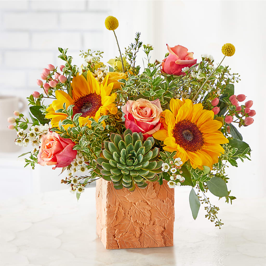 Sunflower Season Bouquet –  Flowerland, Athol MA