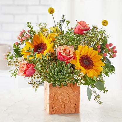 Sunflower Season Bouquet –  Flowerland, Athol MA