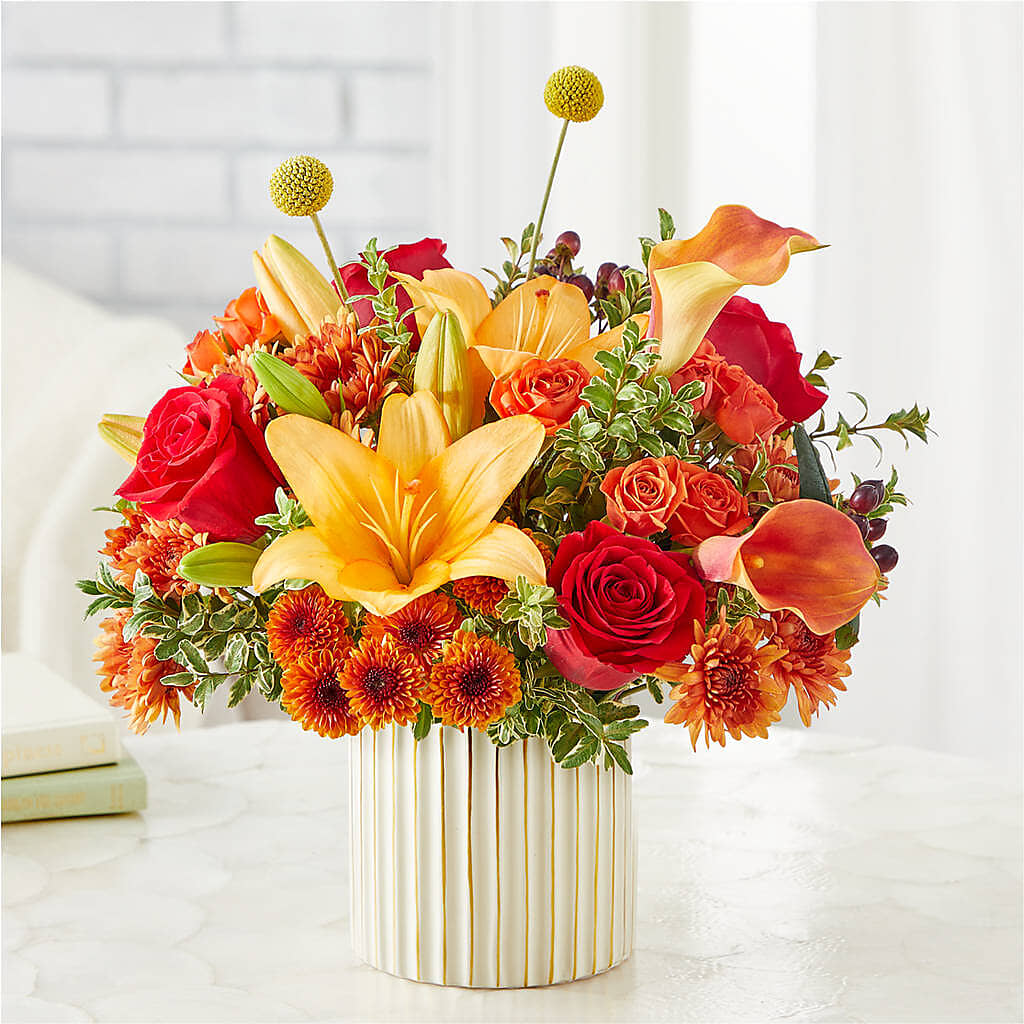 Scarlet Skies Bouquet –  Flowerland, Athol MA
