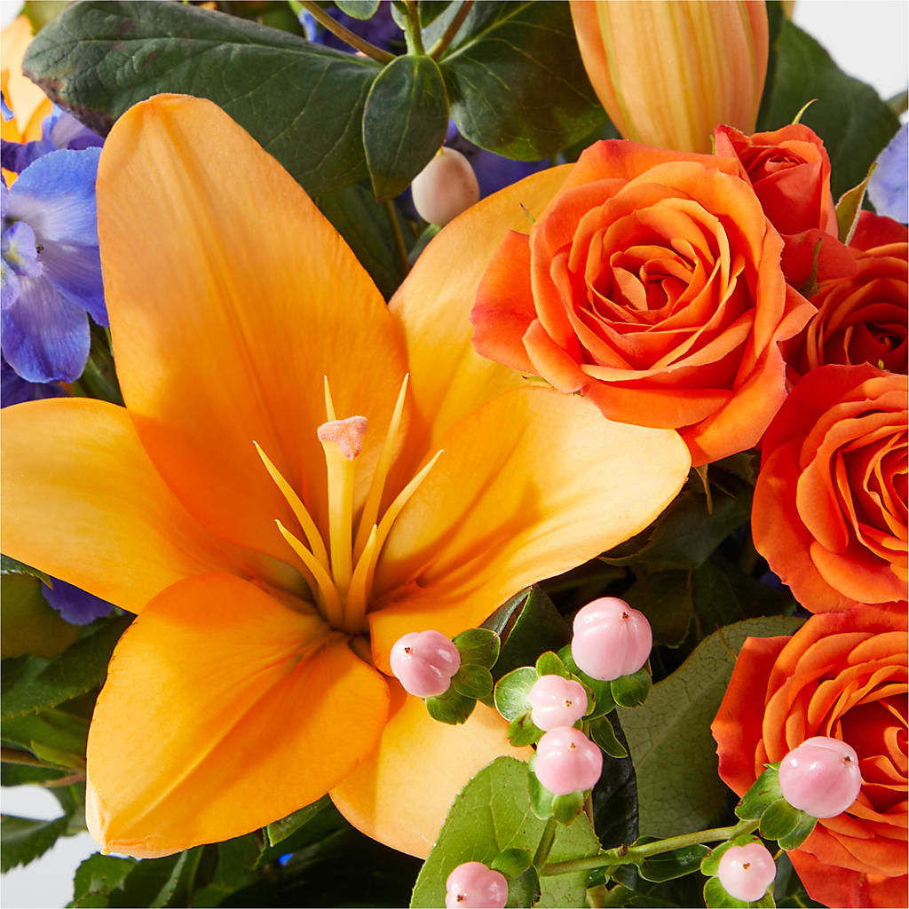 Radiant Citrus Bouquet –  Flowerland, Athol MA