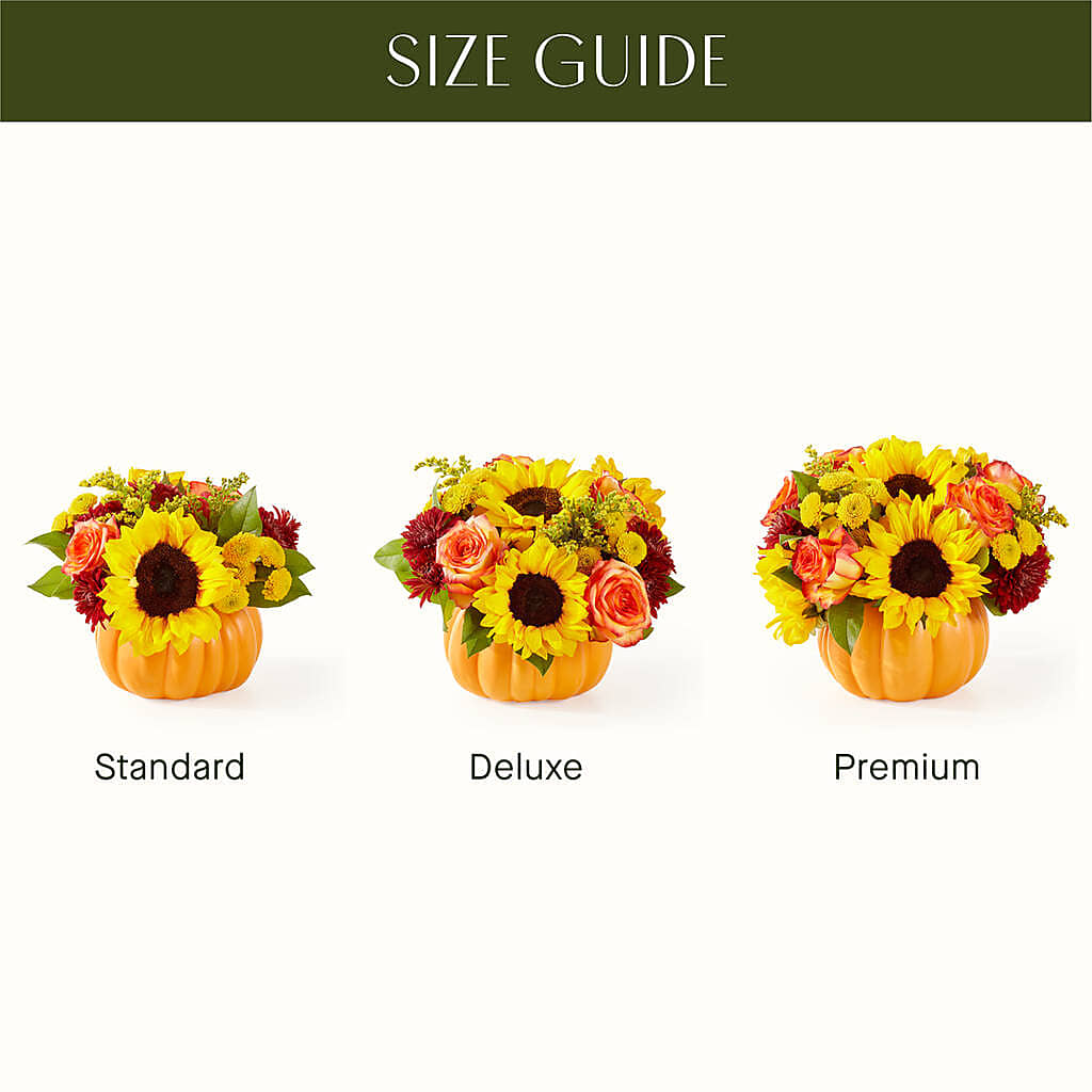 Golden Gourd Pumpkin Bouquet –  Flowerland, Athol MA