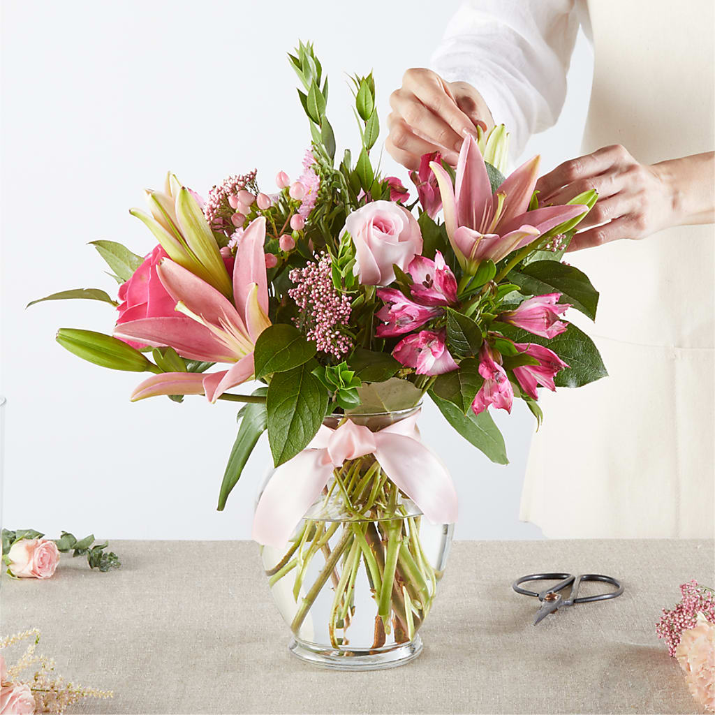 Pink Ribbon - A Florist Original –  Flowerland, Athol MA