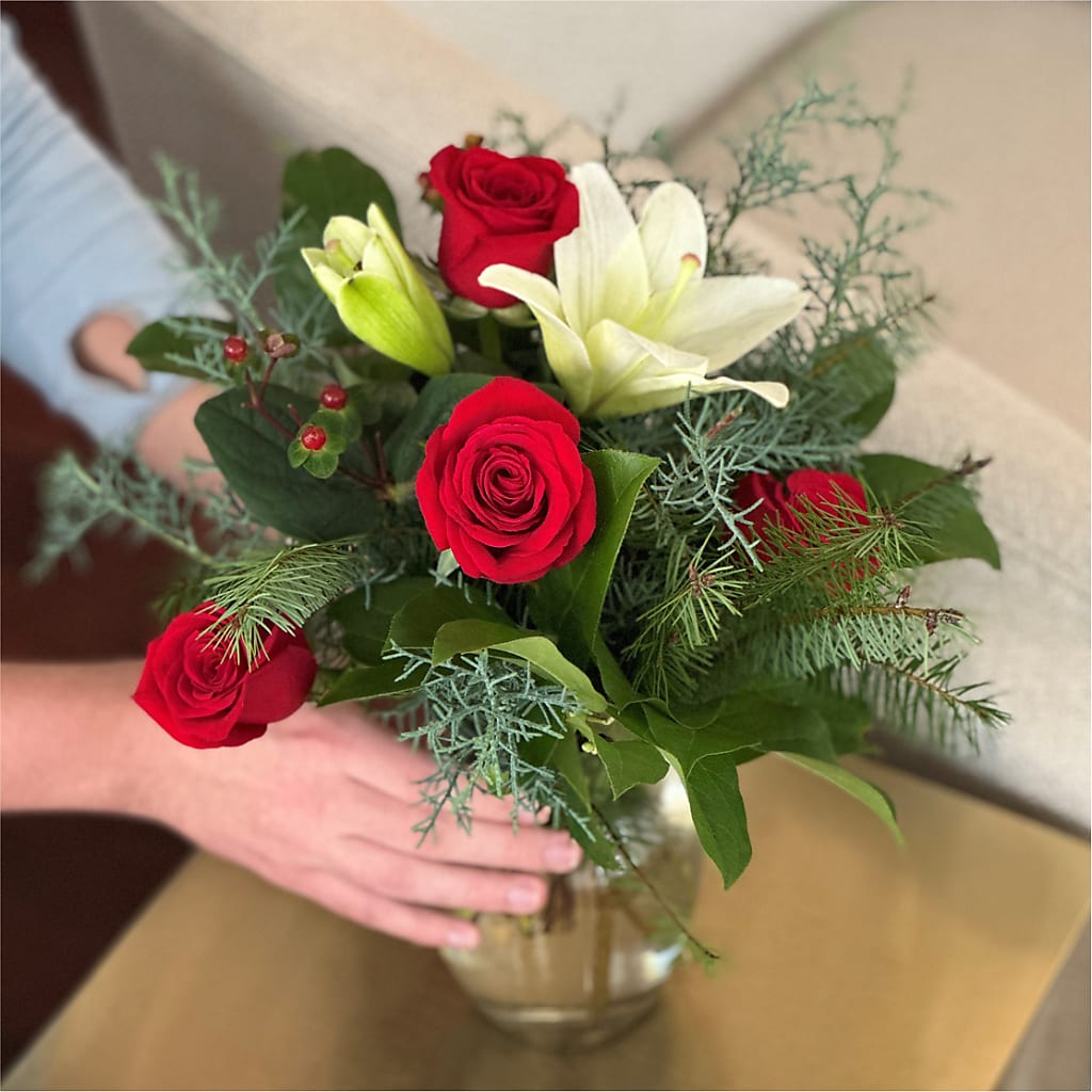 Glittering Lights Bouquet –  Flowerland, Athol MA
